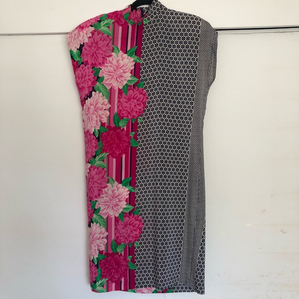 Silk shift dress